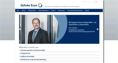 Desktop Screenshot of gehrke-econ.de
